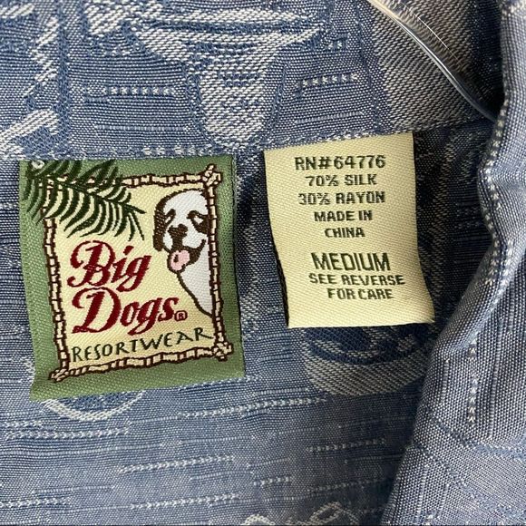 Big Dogs • Silk Hawaiian Tank - Picture 2 of 5
